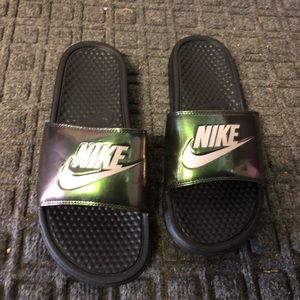 EUC Nike slide sandals size 9